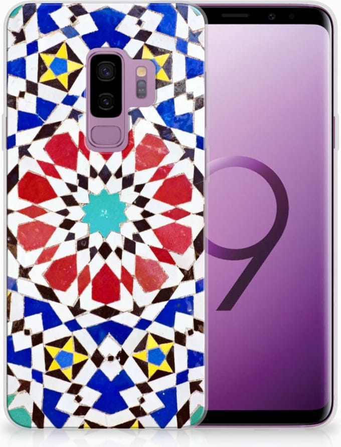 Samsung Galaxy S9 Plus TPU Siliconen Hoesje Mozaïek