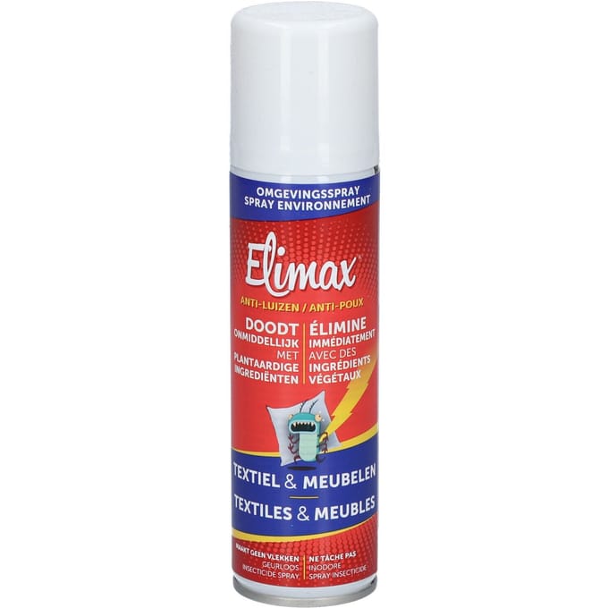 Elimax Anti-luizen Spray Textiel & Meubelen 150ml