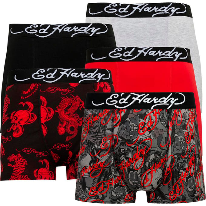 5-Pack Heren Katoenrijke Stretch Athieu Boxers Zachte Ademende Ondergoed