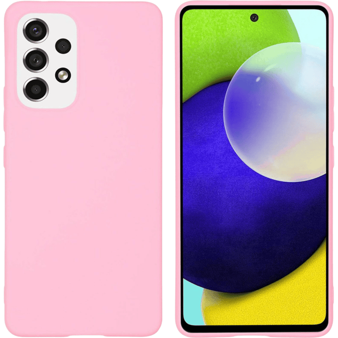 Kees Galaxy A53 Telefoonhoesje Roze