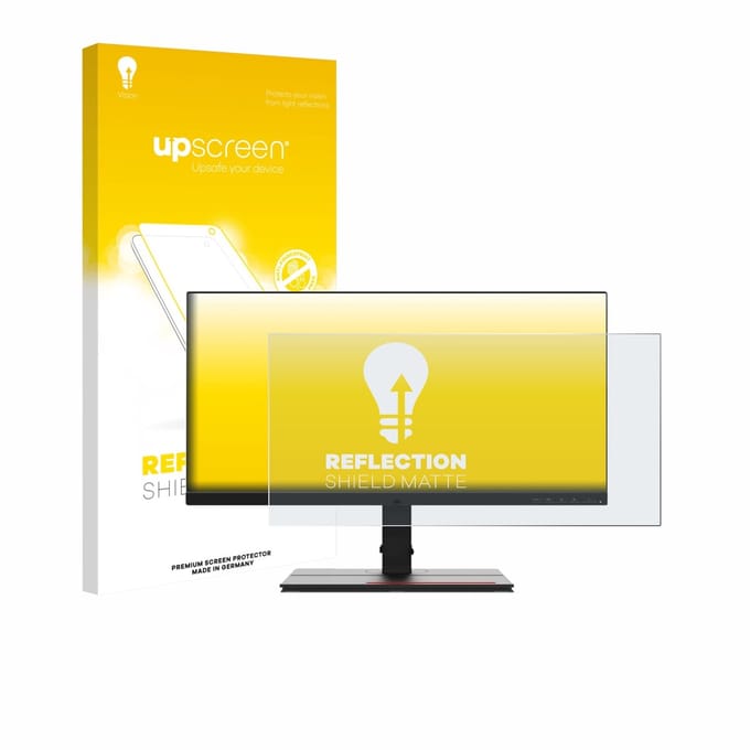 upscreen - Screenprotector voor Lenovo ThinkVision P27u-20 - Folie Beschermfolie anti glare matte