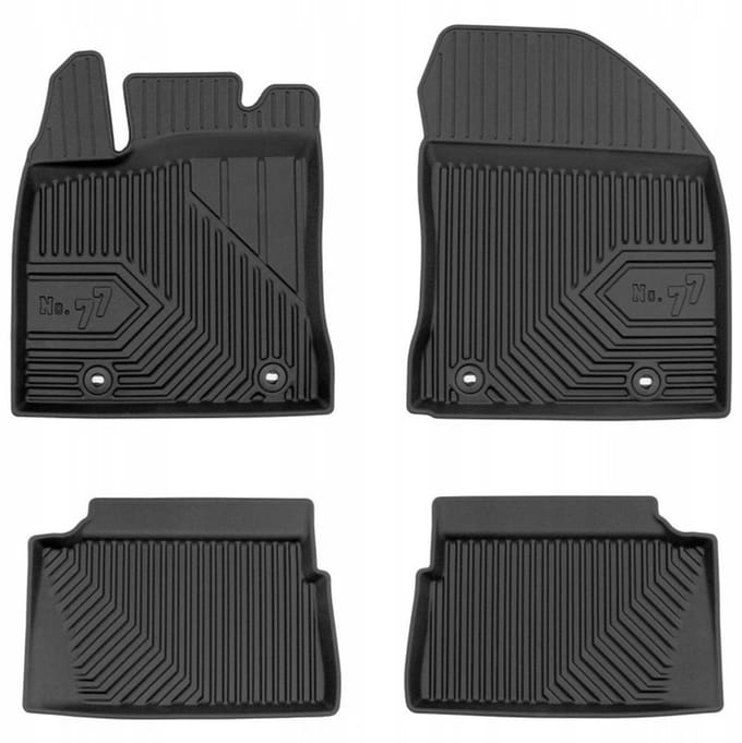FROGUM No.77 - Automatten Set - Lexus CT 200H automat - TPE rubber - Hoge randbescherming - Perfecte pasvorm