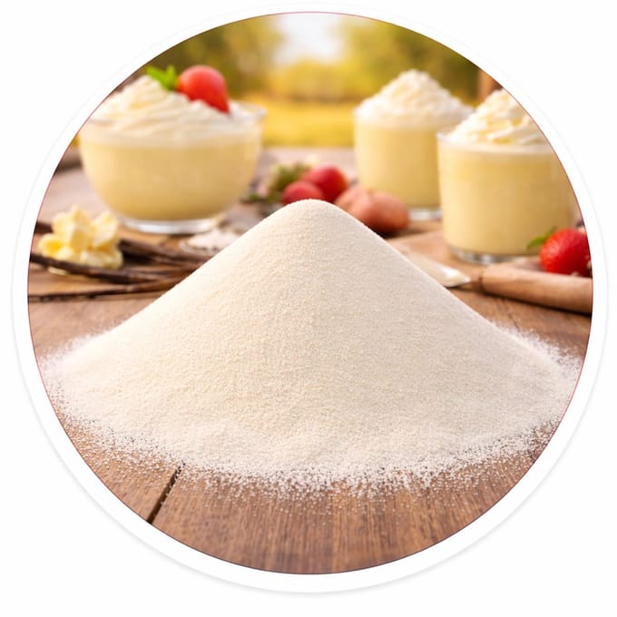 De Kruidenbaron - Puddingpoeder vanille 1 kilo - zak 1 kilo