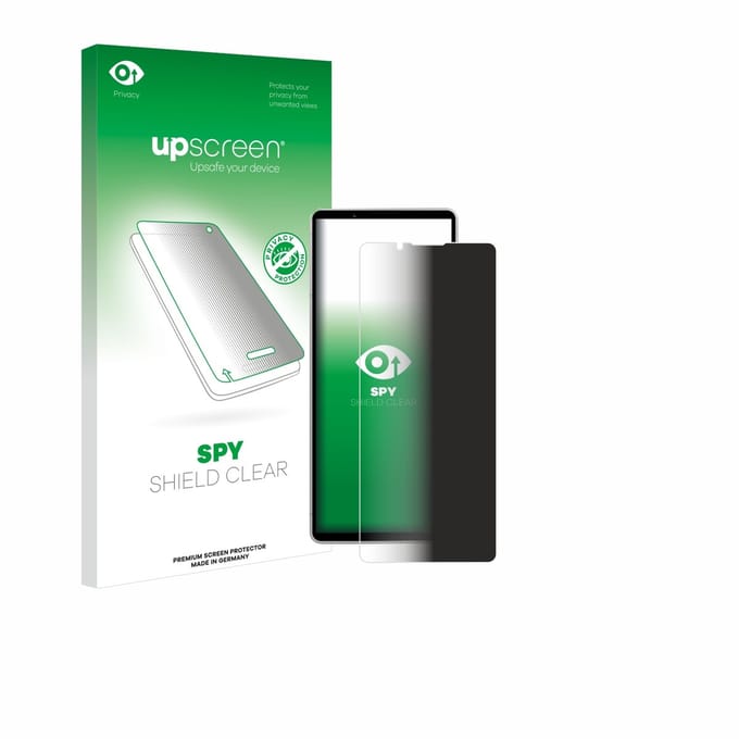 upscreen - privacy screenprotector voor Sony Xperia 5 V - Folie Beschermfolie Blauwlichtfilter