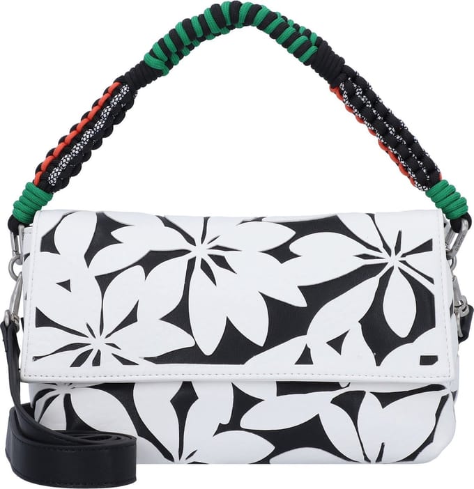 Desigual schoudertas Onyx Venecia 2.0 Across Body Bag White wit