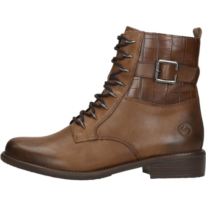 Remonte -Dames -  cognac/caramel - laarzen - maat 39