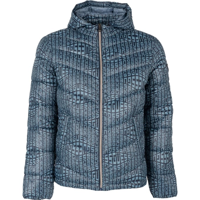 Guess jas Down Jkt Mannen blauw