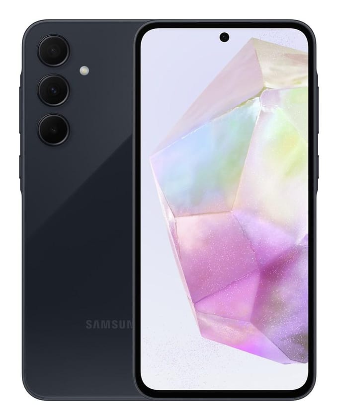 SamsungGalaxy A35 (A356) Smartphone 5G 6/128 Go Bleu Marine Impressionnant