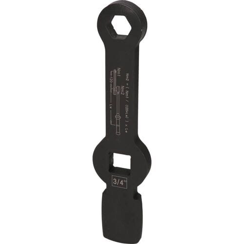 KS Tools 517.0925 3/4 slag-zeskant-sleutel met 2 slagvlakken, 24 mm