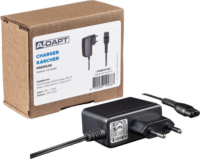 A-DAPT Oplader voor Kärcher Window Vac – Model 6.654-340.0