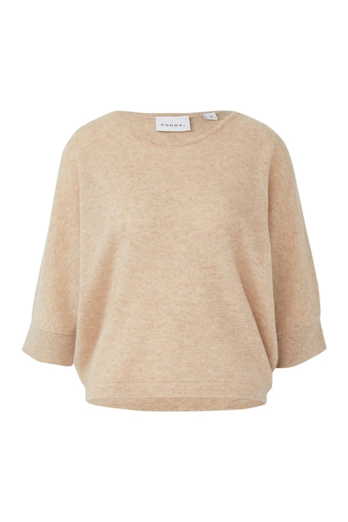 Comma Pullovers Beige Größe: M | Pullover Outlet | Damen | Braun