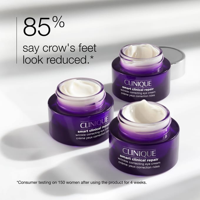 Clinique - Smart Clinical Repair™ Wrinkle Correcting Eye Cream Oogcrème - Anti-aging & Hydraterend - Vermindert Rimpels - 15 ML