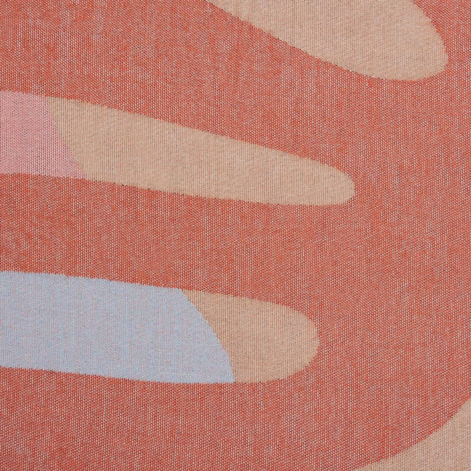 RESHA - Plaid - Lichtrood - 130 x 170 cm - Polyester