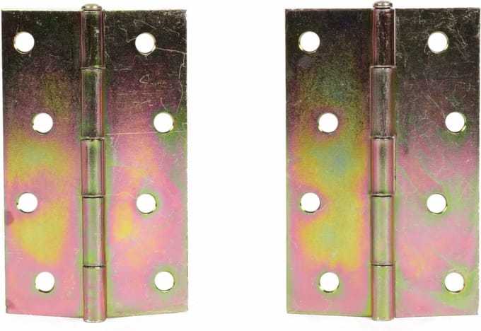 Scharnier 4'' - Scharnieren 2 stuks- deur Scharnier set - Benson