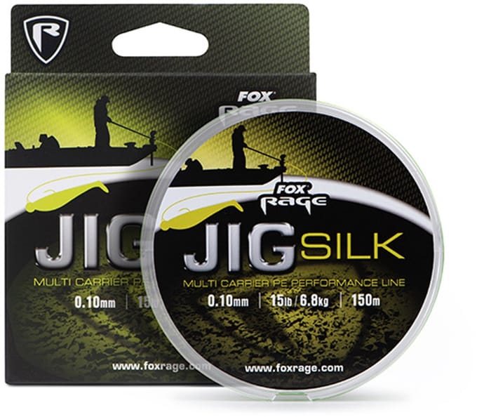 Fox Rage Jig Silk 150m - Maat : 0.17mm - 29lb