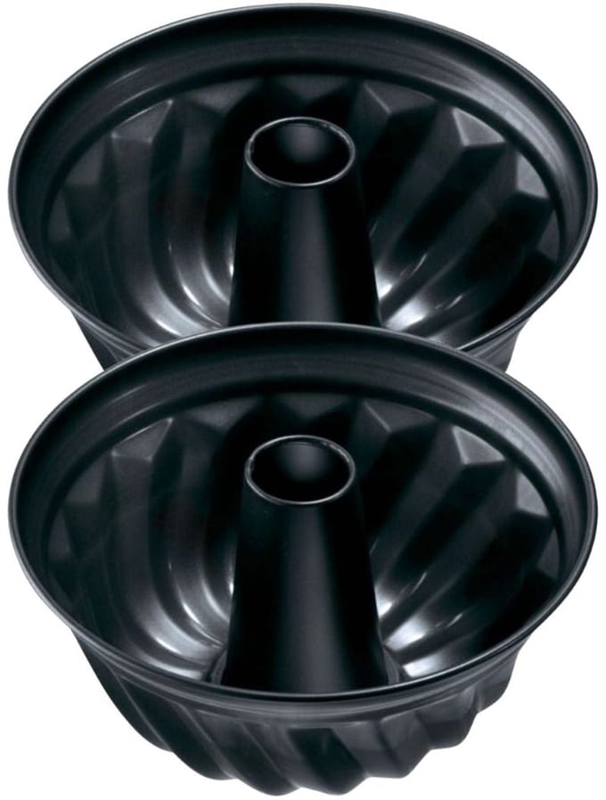 Set van 2 Kouglofvormen 25 cm Zenker Black Metallic