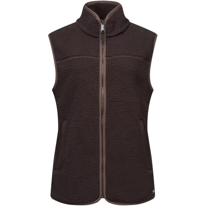 Mouwloze fleece voor dames Regatta Frankie Borg B/W