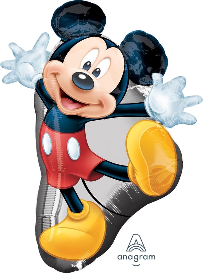 Amscan - Folieballon supershape Mickey (78 x 54 cm)