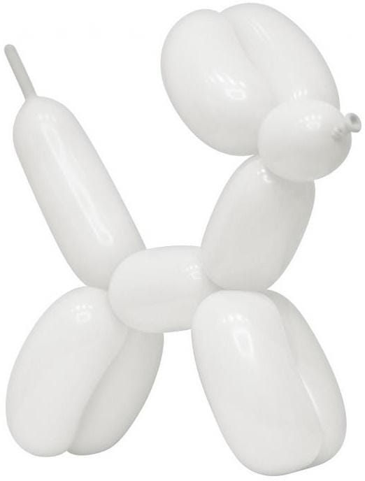Ballons D4 - Tubes Italiens Blancs 01/ 100 Pcs.