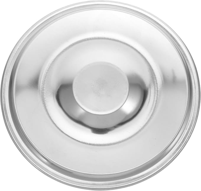 RVS Deksel - Pan Deksel - Keuken Gebruik - Hittebestendig - 14x14 cm - Zilverkleurig