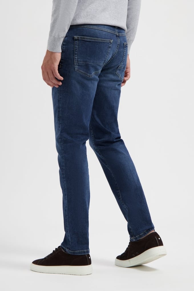 North84 - Jeans Blauw North84 5-pocket Indigo Denim Blauw 84301002