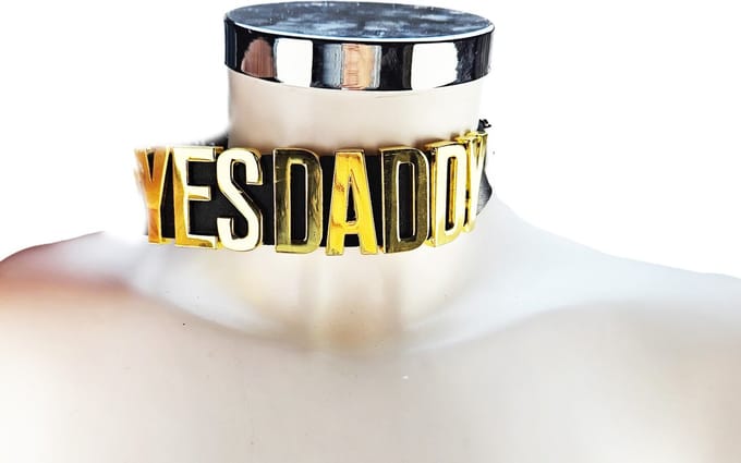 BNDGx® Erotische halsband - BDSM erotische rollenspel Yes Daddy