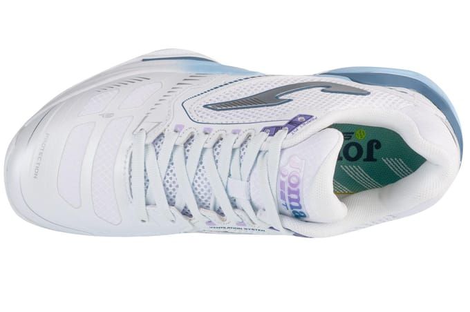 Joma Set Lady 24 TSELW, Dames witte tennisschoenen 37 wit