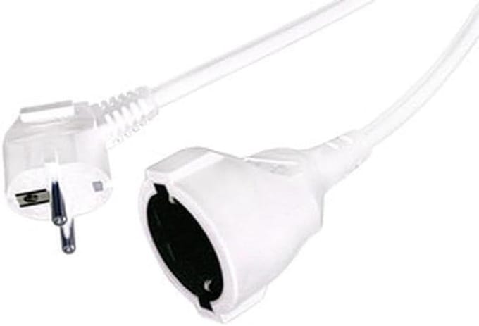 Verlengsnoer 4 meter 16A voor Buiten - Dikke Kabel 3x1.5mm