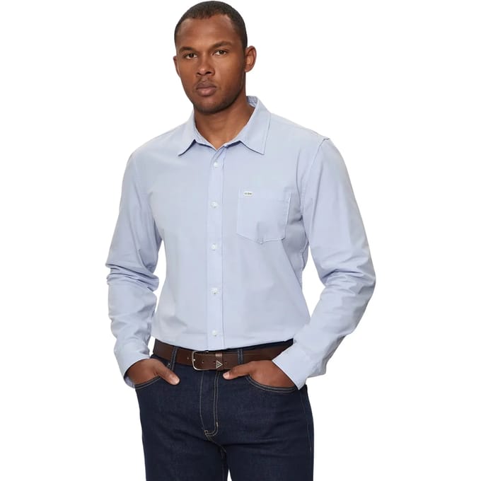 Slim fit overhemd met lange mouwen en pocket Guess