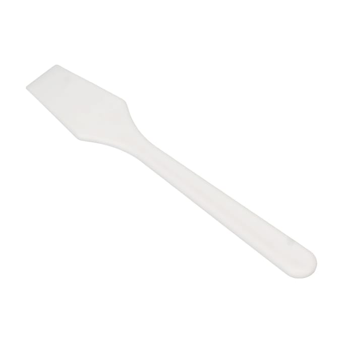 50 stuks Cosmetische Lepel Masserende Herbruikbare Cosmetische Lepel Spatel Wit voor Crème Nagel Lijm Wit white