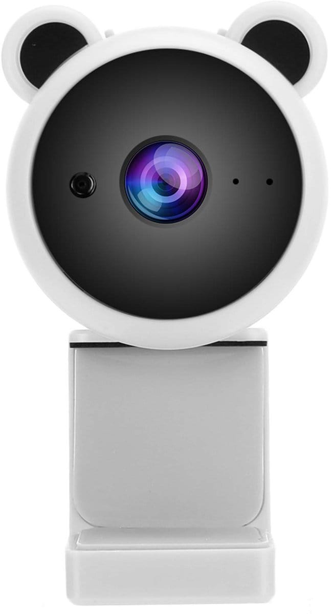 Allecto - Full HD Webcam - USB-webcamera - Ingebouwde microfoon - Wit - Plug and play - Ideaal voor video-opnames - Geschikt voor desktopcomputer