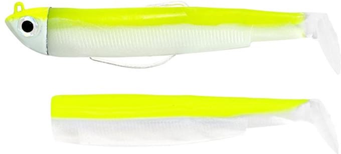 Fiiish Black Minnow Shore Combo + Body Fluo Yellow No. 3 (120) - 12g Fluo Yellow