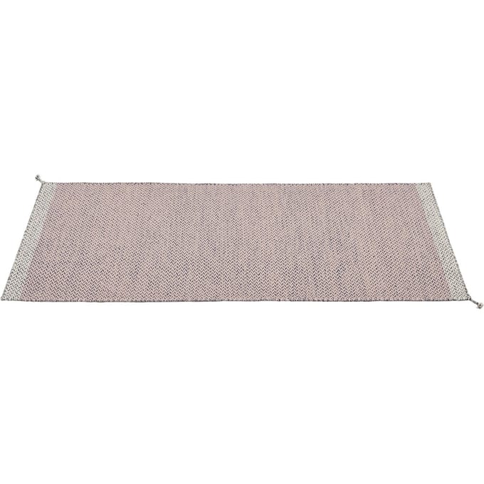 Muuto Ply vloerkleed - roze - 80 x 200 cm