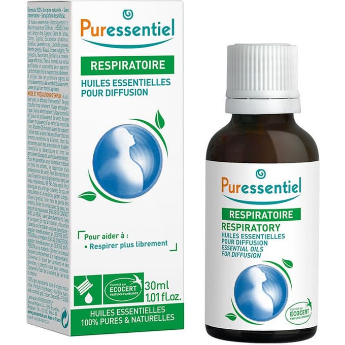 Puressentiel RESP OK® Essentiële Oliën voor Verspreiding 30 Etherische olie