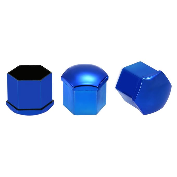 20 stuks Universele 17mm Wielmoerkappen Wielmoerkappen Schroefbeschermer BL