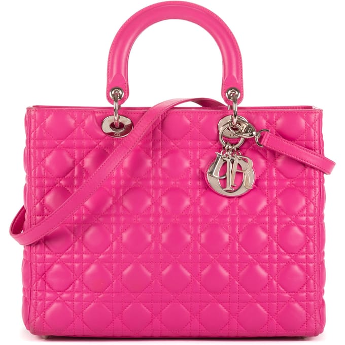 Lady Dior Large Schoudertas