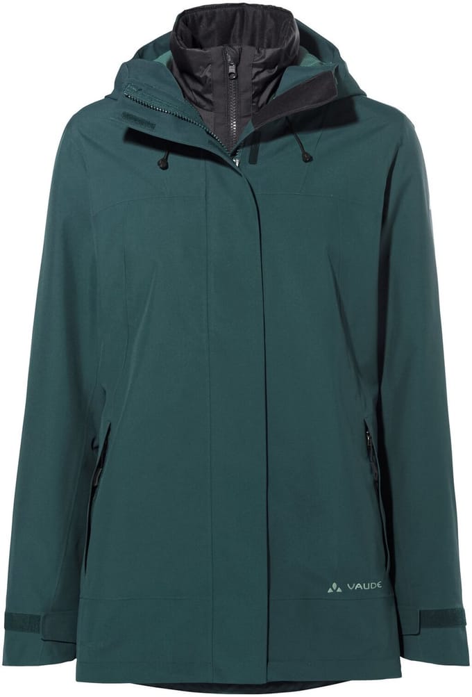 Vaude Neyland 3in1 Jas Groen 48 Vrouw