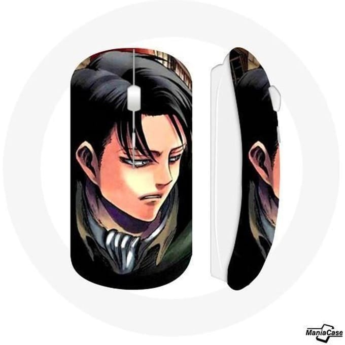 Levi Attack op Titan Anime draadloze muis