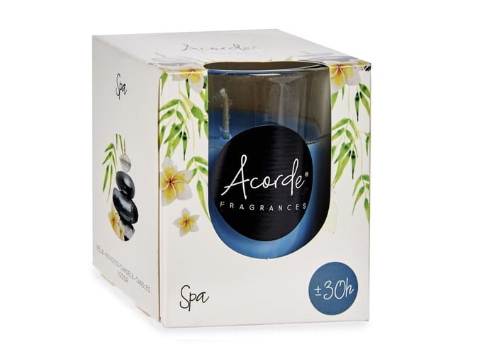 Acorde - Geurkaars Spa - Geurkaars geschenk - 30 branduren