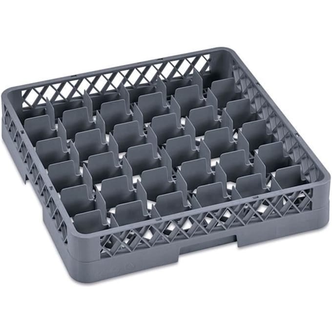 Vaatwasmand glazen gastro 36 vakken 50x50x10 cm polypropyleen