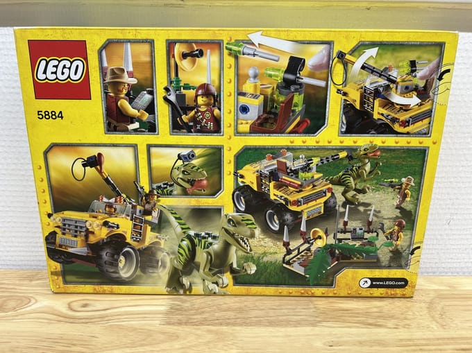 LEGO Dino Raptor Achtervolging - 5884