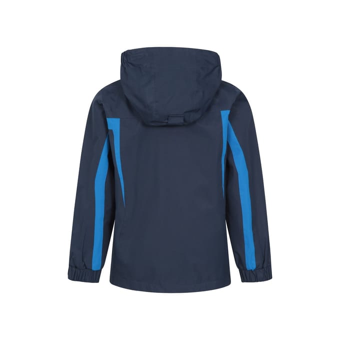 Mountain Warehouse Kinder/Kinder Samson II Waterdichte Jas (Marine)