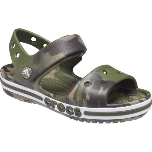 Crocs 206816 ARMY GREEN/MULTI UNISEX C4