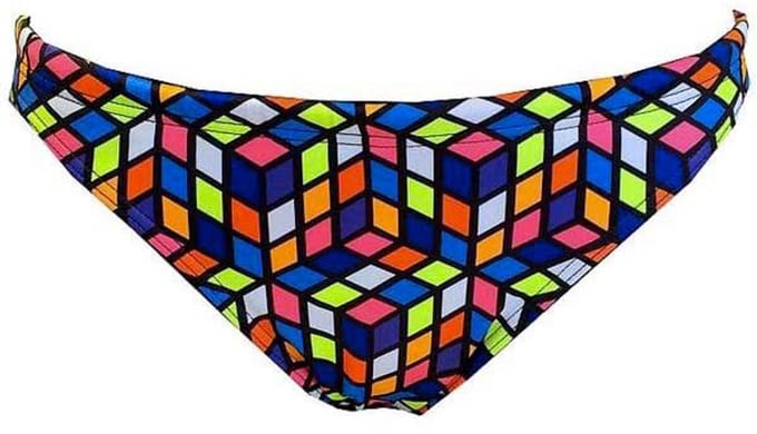 Turbo Cube Bikinibroekje Veelkleurig M Vrouw