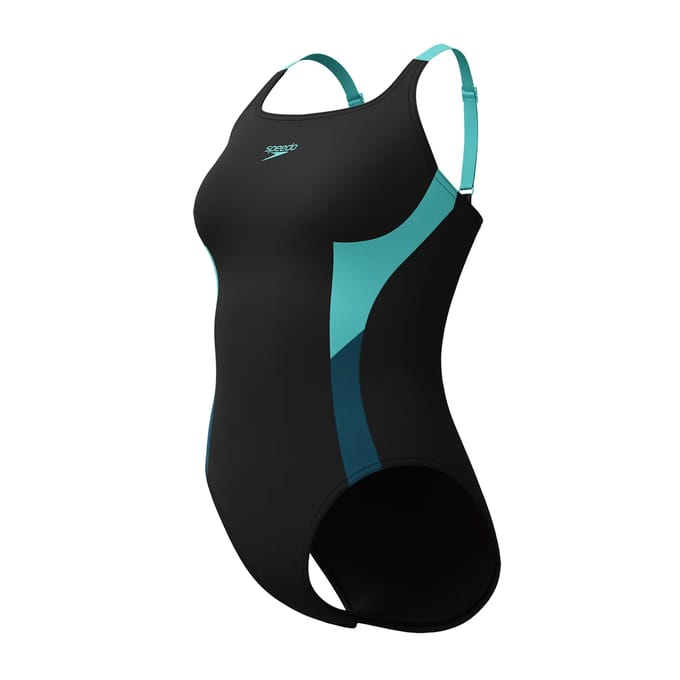 Dames zwempak uit 1 stuk Speedo Solid Splice Shaping