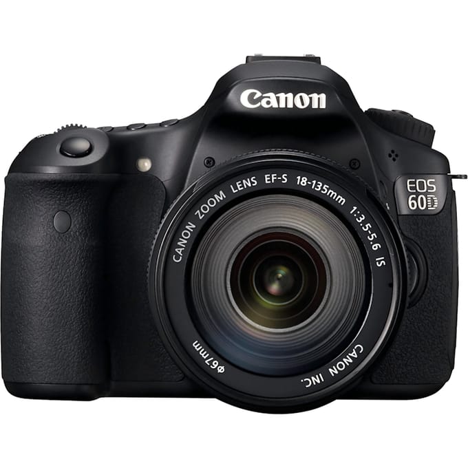 Canon EOS 60D Digitale Spiegelreflexcamera + EF-S 18-135mm f/3.5-5.6 IS Zoomlens zwart
