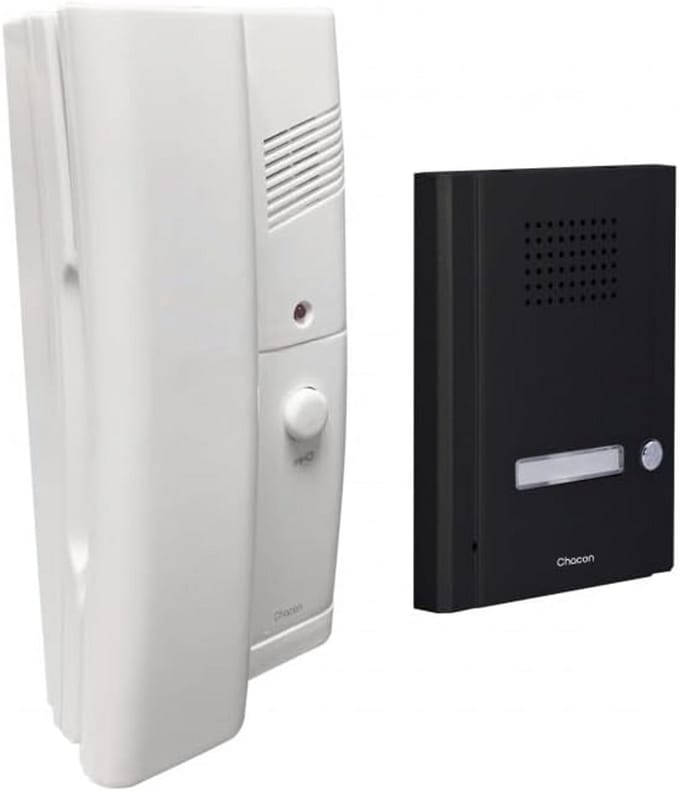 Deurintercom met 2-draadsaansluiting voor effectieve communicatie