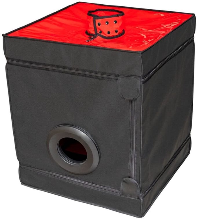 Secret Dome - Kink Club Cabina Bukkake Black & Red
