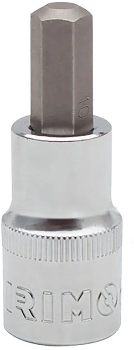 Irimo Bus Met Punt 1/2´´ Zeshoekig 10 Mm 60 Mm Zilver