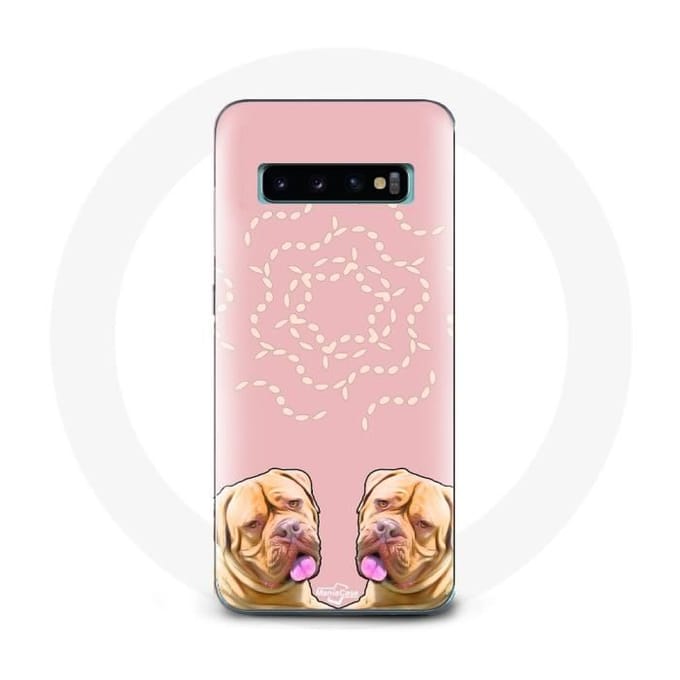 Coque - Samsung - Galaxy S10 - Dogue de Bordeaux - Symétrique - Souple
